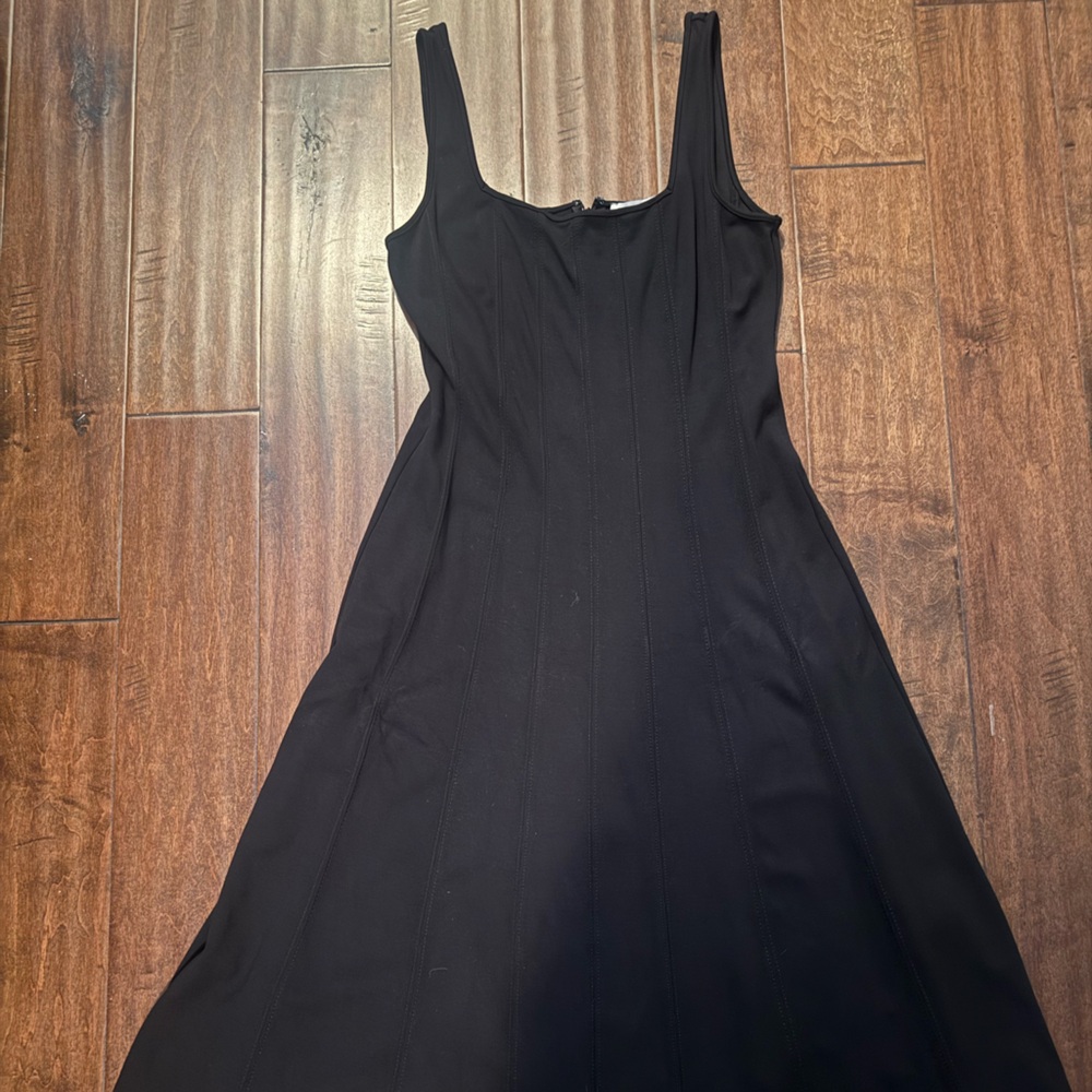 Loft Black Knit Tank Dress